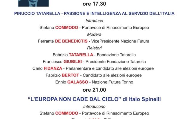EVENTO 9 Maggio 2019 – Festa dell’Europa