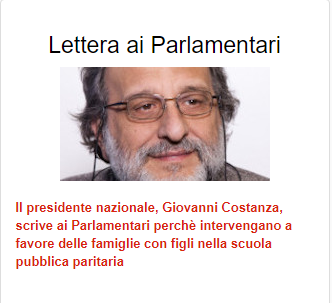 LETTERA AI PARLAMENTARI // FEDERAZIONE ITALIANA EX ALLIEVI/E DI DON BOSCO
