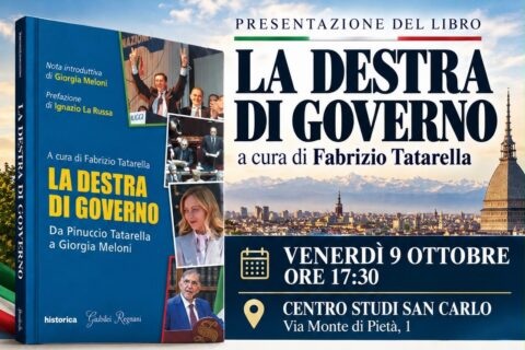 Presentazione del libro “La Destra di Governo”, di Fabrizio Tatarella